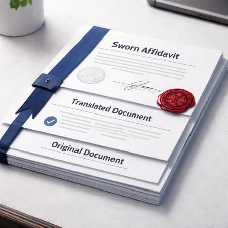 sworn translation, sworn translator, Official Japanese translation, SAECULII TRANSLATION JAPAN