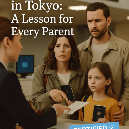 Certified Translation Japanese to English - Family Holiday Travel with Kids