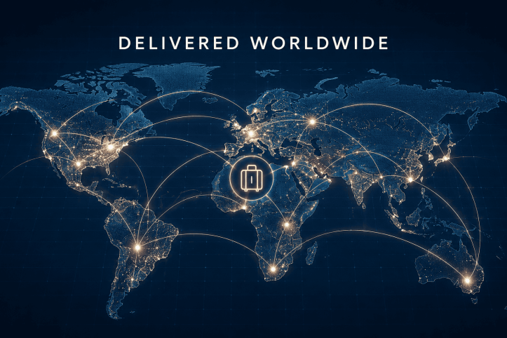global luggage shipping, international baggage delivery, luggage shipping for expats, digital nomad travel service, door-to-door luggage delivery, certified translation for visa documents, relocate internationally stress-free